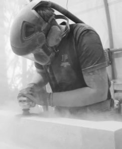 jamie underwood carving stone
